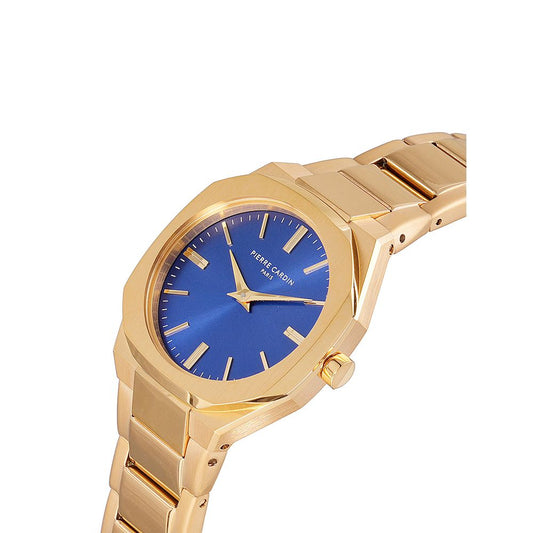 Gold Stainless Steel Dress Watch