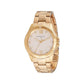 Gold Stainless Steel Dress Watch