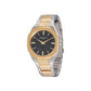 Gray Stainless Steel Dress Watch