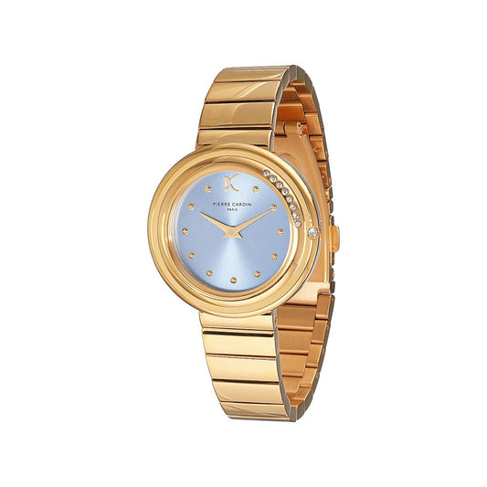 Gold Stainless Steel Dress Watch
