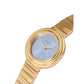 Gold Stainless Steel Dress Watch