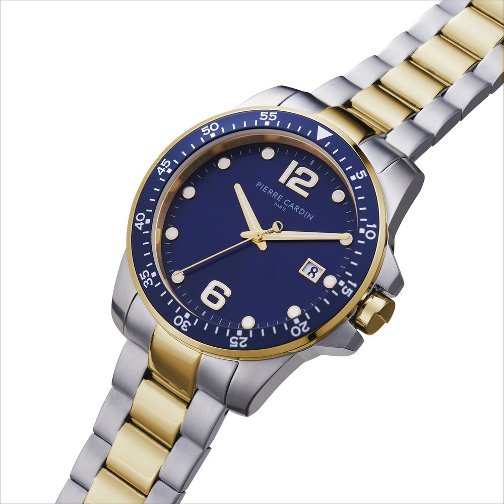 Multicolor Stainless Steel Dress Watch