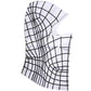 Men White Stripes Nylon Ski Mask Balaclava Hat