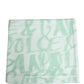 Men White Logo Print Nylon Neck Warmer Hat