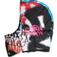 Multicolor Graffiti Whole Head Wrap Capello Hat