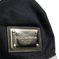 Black Cotton Plastic Fisherman Bucket Capello Hat