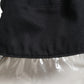 Black Cotton Plastic Fisherman Bucket Capello Hat