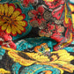 Men Multicolor Brocade Wide Brim Fisherman Capello Hat