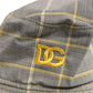 Men Gray Checkered Bucket Fisherman Capello Hat