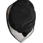 Men Black Plastic Fisherman Bucket Capello Hat