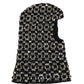 Black Wool Crystal Embellished Balaclava Hat