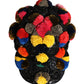 Multicolor Pom Poms Sequin Embellishment Hat
