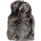 Brown Faux Fur Whole Head Wrap Capello Hat
