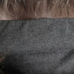 Brown Faux Fur Whole Head Wrap Capello Hat