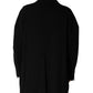 Black Double Breasted 2 Buttons Suit Jacket