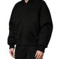 Men Black Nylon Full Zip Bomber Jacket
