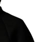 Men Black Nylon Full Zip Bomber Jacket