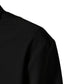 Black Wool Logo Full Zip Men Bomber Jacket