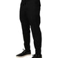 Black Cotton Skinny Men Jogger Trouser Pants