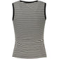 Black Cotton Women's Tank Top