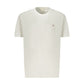 White Cotton Men T-Shirt
