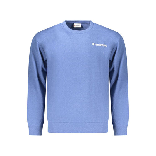 Azzurro Cotton Men Sweatshirt