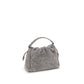 Gray Fur Shoulder Bag