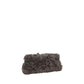 Brown Fur Clutch Bag