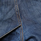 Dark Blue Washed Skinny Cotton Denim  Jeans