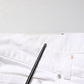White Straight Mid Waist Denim Trouser Jeans