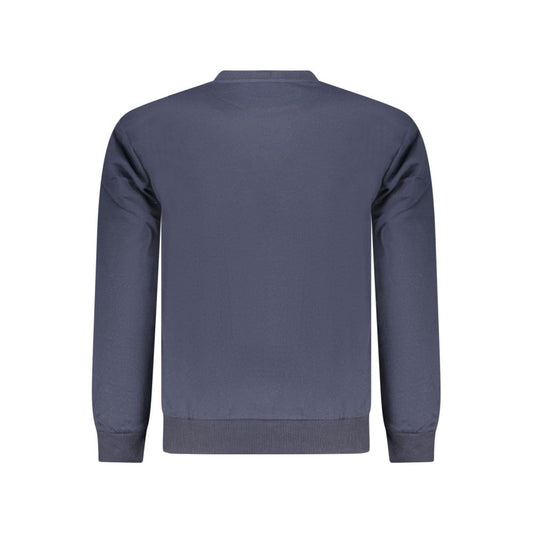Blue Cotton Men's Sweatshirt