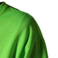 Green Patchwork Heart Men Sweatshirt Sweater