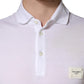 White Collared Short Sleeves Men Polo T-shirt