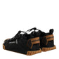 Black Logo Lace Up Low Top NS1 Sneakers Shoes