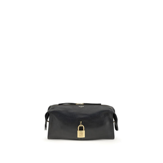 Black Calf Leather Bos Taurus Shoulder Bag