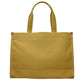 Yellow Fabric Shoulder Bag