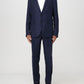 Multicolor Wool Two-Piece Suit