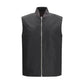 Brown Polyamide Sleeveless Jacket