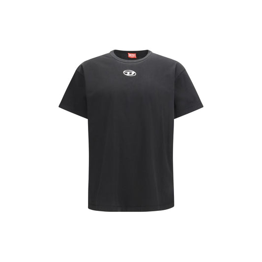 Black Cotton T-Shirt