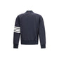 Blue Viscose Bomber