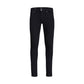 Black Cotton Skinny Jeans