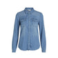 Light Blue Cotton Blouse