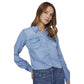 Light Blue Cotton Blouse