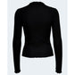 Black Polyester Turtleneck