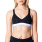Black Polyester Bra