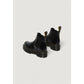 Black Leather Ankle Boots