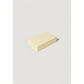 Beige Leather Keychain