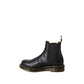 Black Leather Ankle Boots