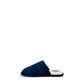 Blue Polyester Slippers