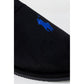 Black Polyester Slippers